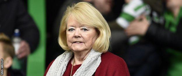 Hearts chief executive Ann Budge