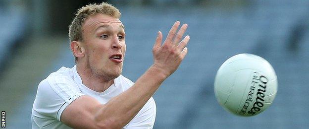 Tommy Moolick scored two goals for Kildare against Fermanagh