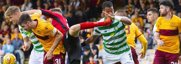 Celtic have struggled at times against physical forwards