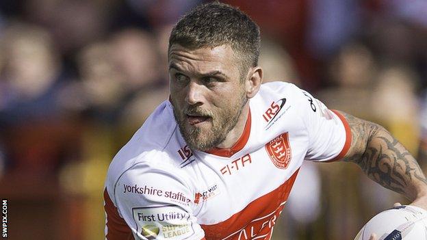 Hull KR full-back Ben Cockayne