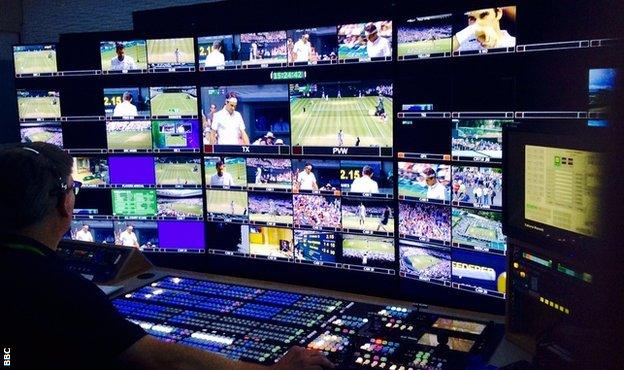 BBC Television at Wimbledon