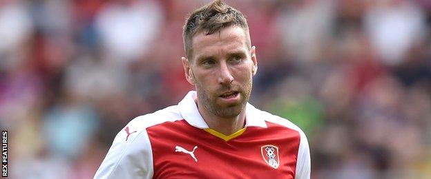 Rotherham United defender Kirk Broadfoot