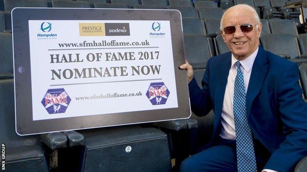 Willie Henderson was speaking at the launch of this year's nominations for the Scottish Football Hall of Fame