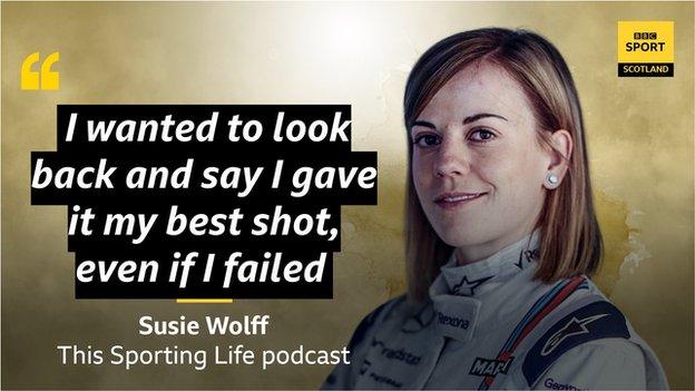 Susie Wolff graphic