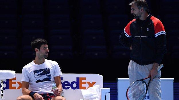 Djokovic and Ivanisevic