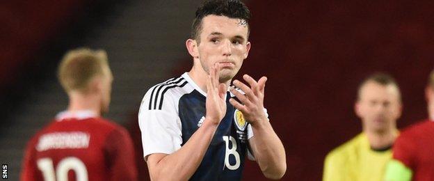 Scotland midfielder John McGinn