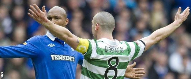 El Hadji Diouf and Scott Brown