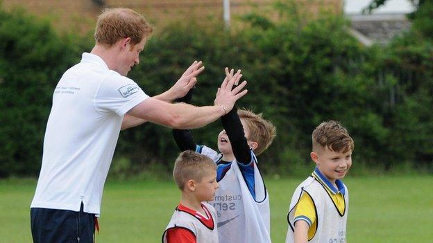 Prince Harry at Inspire Suffolk