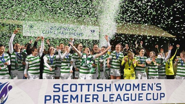 Celtic won the SWPL Cup for the first time since 2010