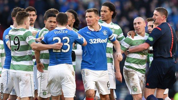 Celtic and Rangers meet at Hampden on Sunday