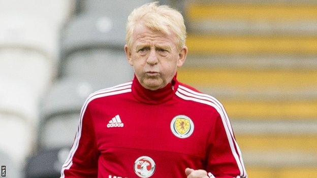 Scotland manager Gordon Strachan