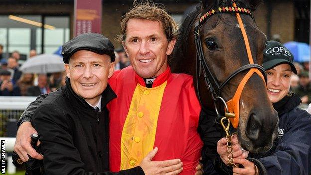 Pat Smullen, AP McCoy and Quizical