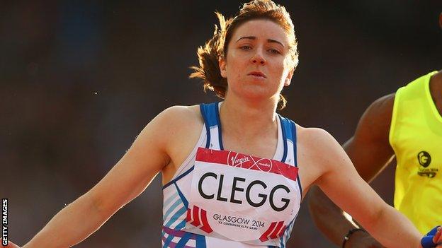 Paralympic sprinter Libby Clegg