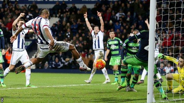 Salomon Rondon equalises