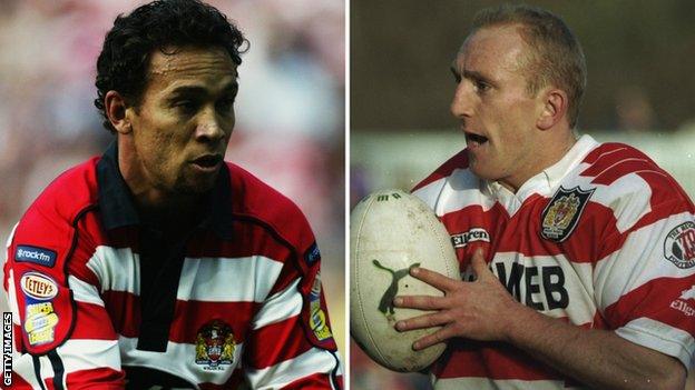 Adrian Lam and Shaun Edwards