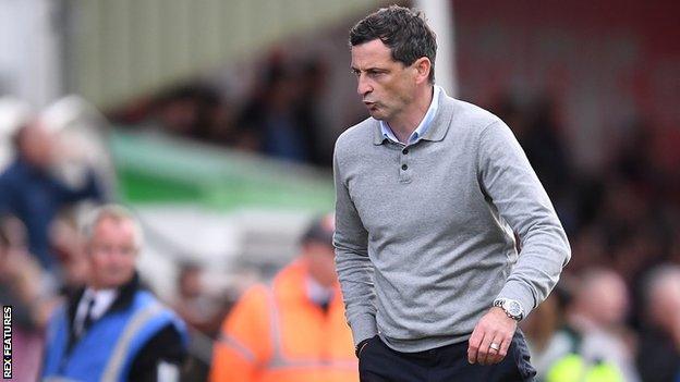 Sunderland boss Jack Ross