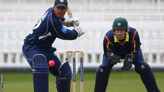 Former Scotland batsman Qasim Sheikh, left, has said he believes Scottish cricket is institutionally racist