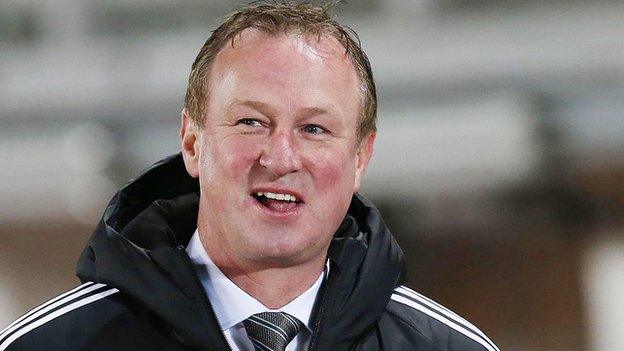 Northern Ireland manager Michael O'Neill