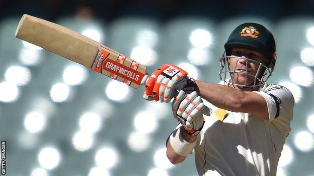 Australia's David Warner pulls