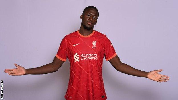 Liverpool defender Ibrahima Konate