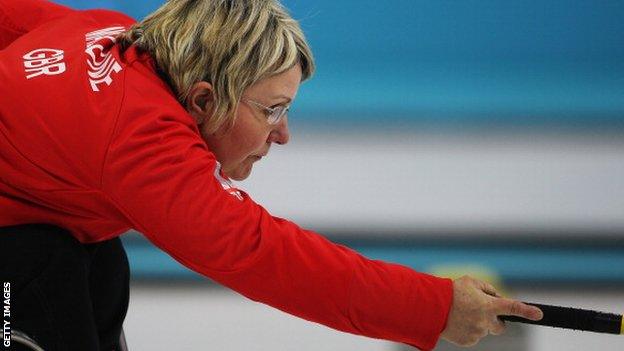 GB Paralympic curler Angie Malone