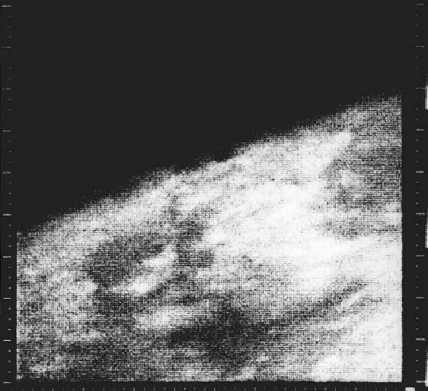 Mariner 4 image of Mars