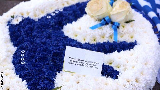 Cardiff flowers dedicated to Leicester