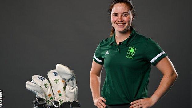 Leona Maguire kitted out in Ireland colours after named named in the team for Tokyo