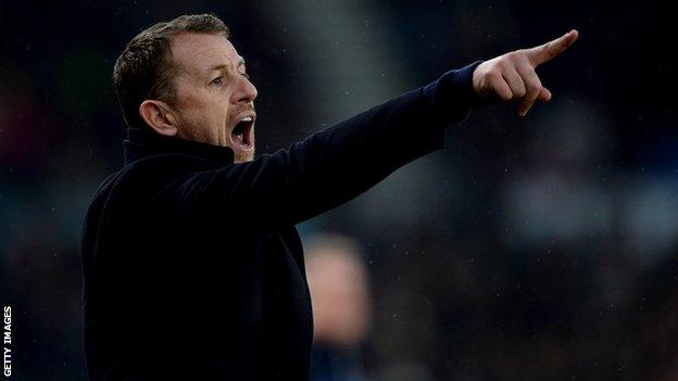 Derby County manager Gary Rowett