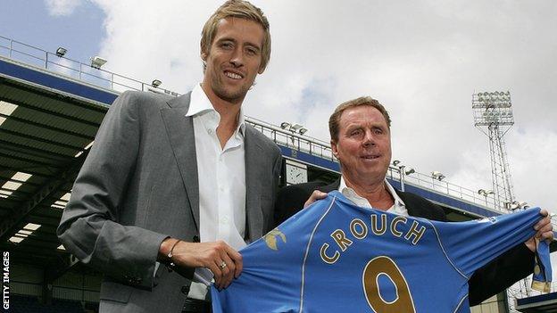 Harry Redknapp and Peter Crouch