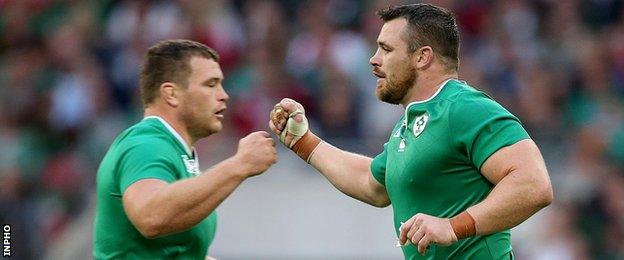 Jack McGrath (left) and Cian Healy