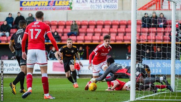 Newport edged a game of few clear-cut chances against Swindon