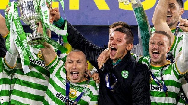 Celtic have won the Scottish Cup in each of the last four seasons