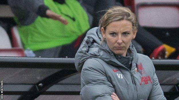 Vicky Jepson had led Liverpool to six wins from 11 Women's Championship matches this season