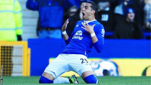 Ramiro Funes Mori has scored four times in the Premier League this season - the only defender with more goals is Crystal Palace's Scott Dann (5)