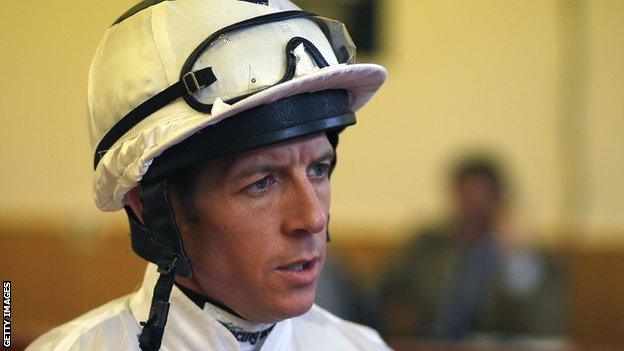 Champion jockey Jim Crowley