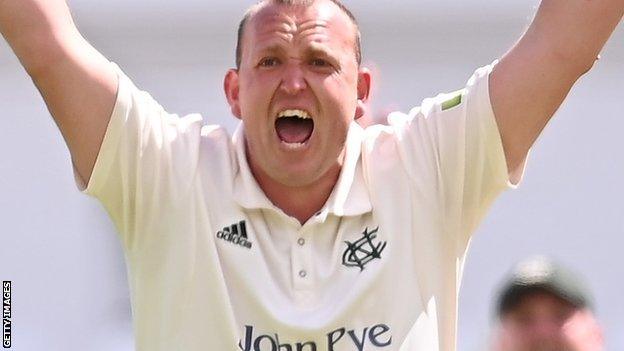 Luke Fletcher has taken 15 wickets in this season's two three-day wins over Derbyshire