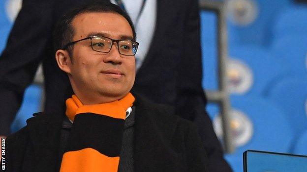 Wolves chairman Jeff Shi