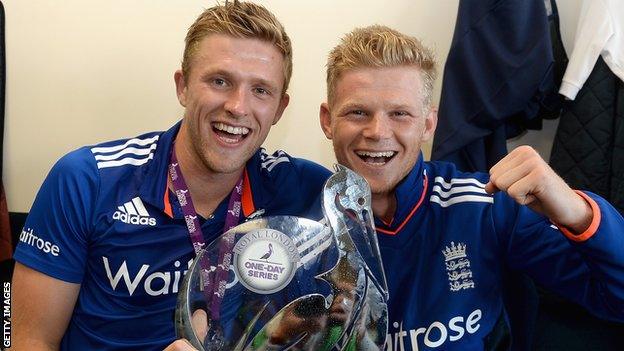 Sam Billings and David Willey