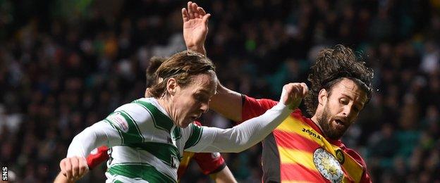 Stefan Johansen and Danny Seaborne