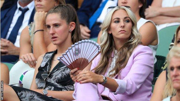 Abbie McManus and Toni Duggan