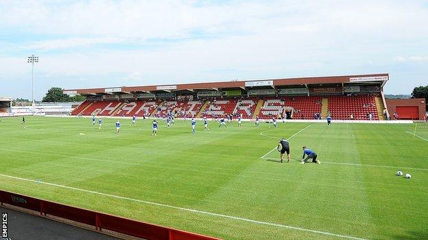 Aggborough Stadium