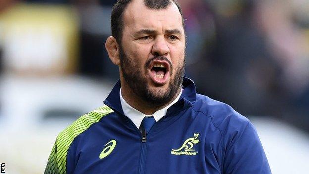 Australia coach Michael Cheika