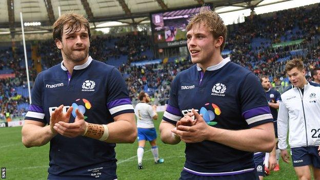 Richie Gray and Jonny Gray