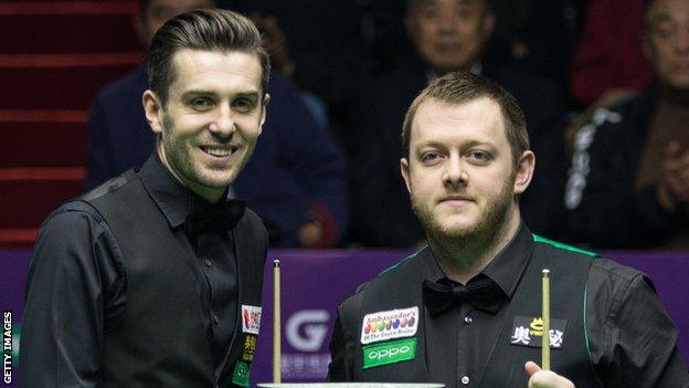 Mark Selby survived a late charge by Mark Allen to claim his first title of the season