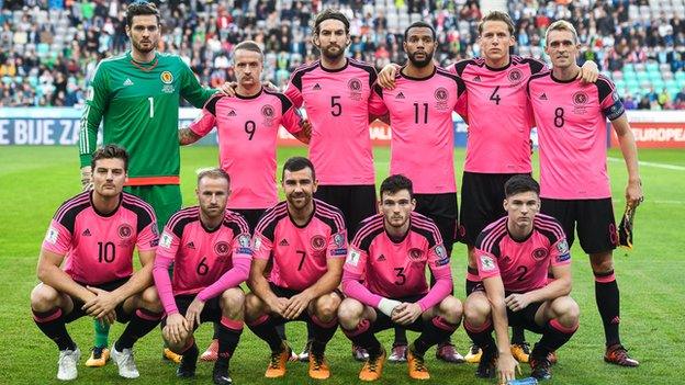 Scotland are unbeaten in 2017.