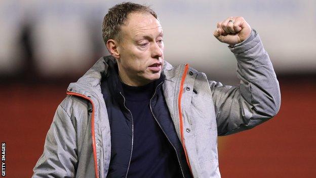 Steve Cooper led Swansea to the Championship play-offs in his first season in charge