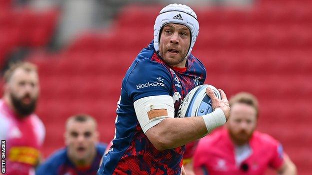 Dave Attwood in action for Bristol Bears