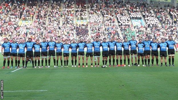 Uruguay Rugby team