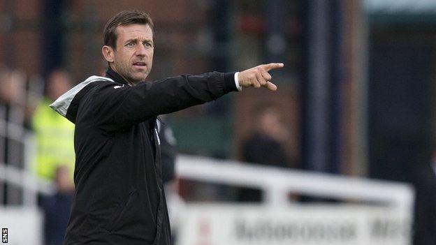 Dundee manager Neil McCann